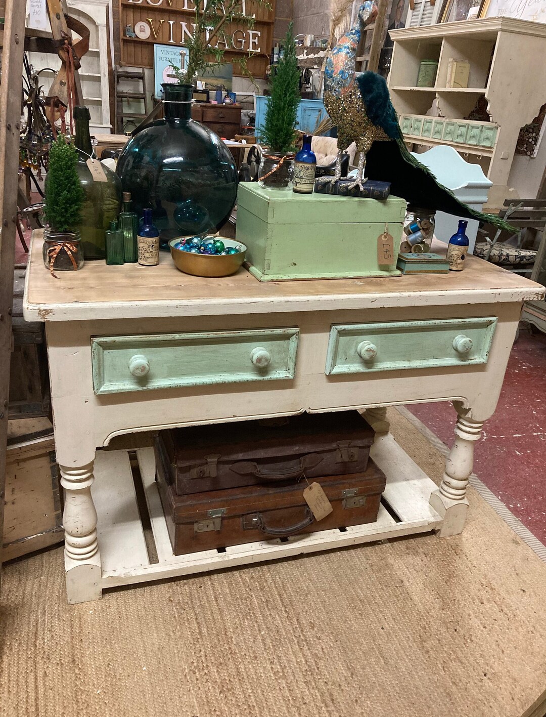 Vintage Double Sided Dresser Base Etsy