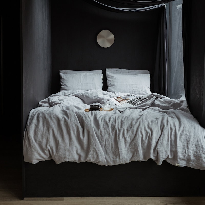 Gray Bedding - Etsy