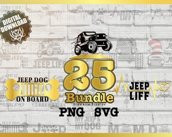 Download Jeep Bundle Svg Etsy