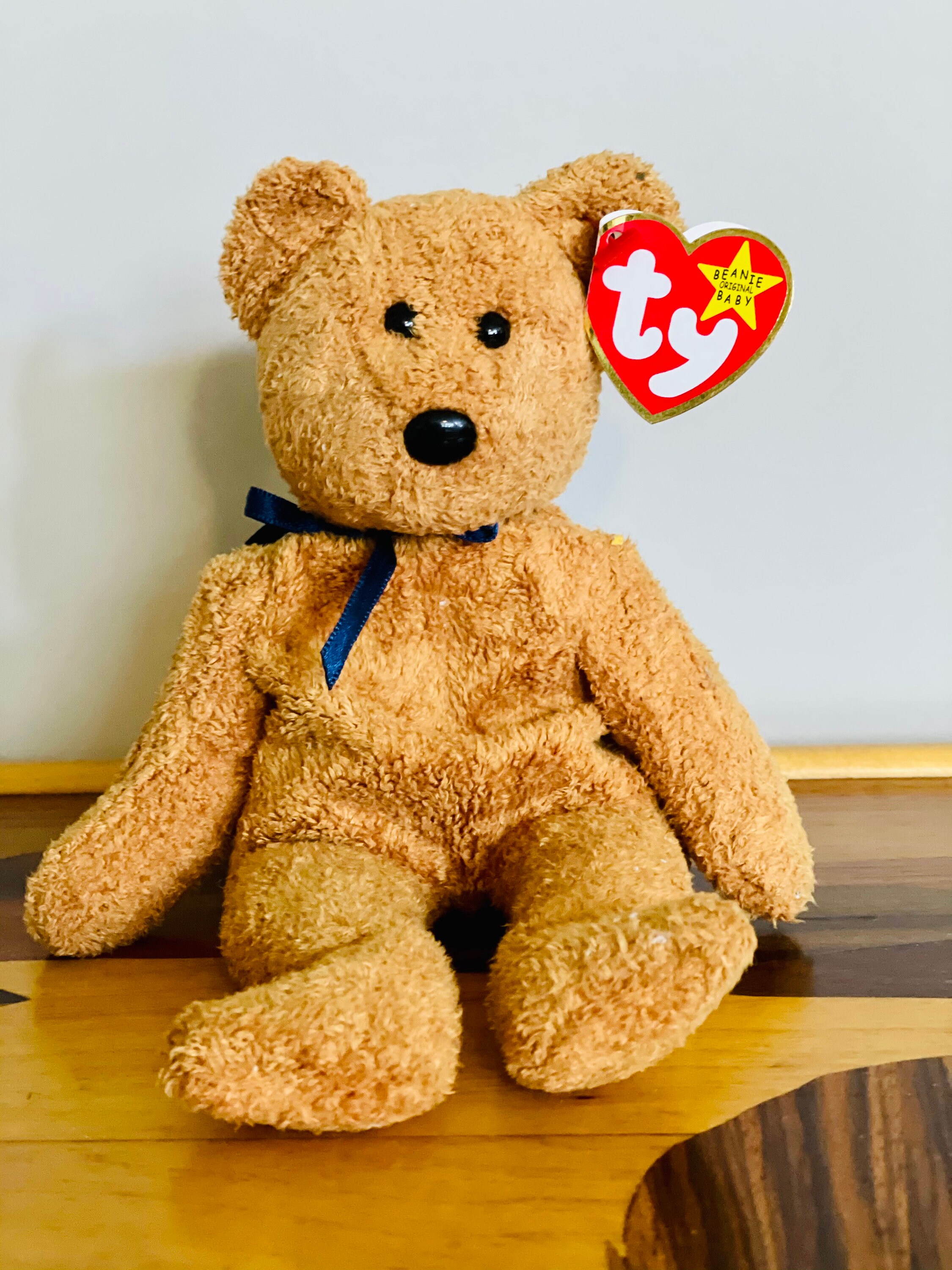 TY The Beanie Babies Collection Original Baby RARE Fuzz Bear Etsy