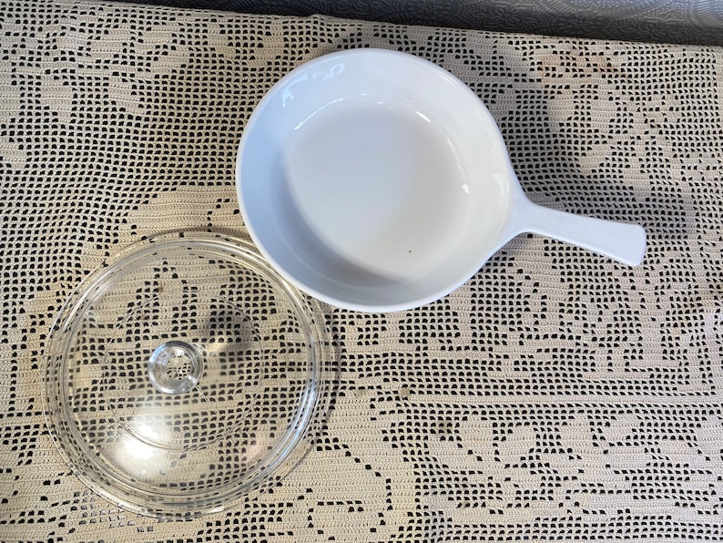 Sartenes Corningware vintage de la década de 1970 - Múltiples variaciones disponibles imagen 7