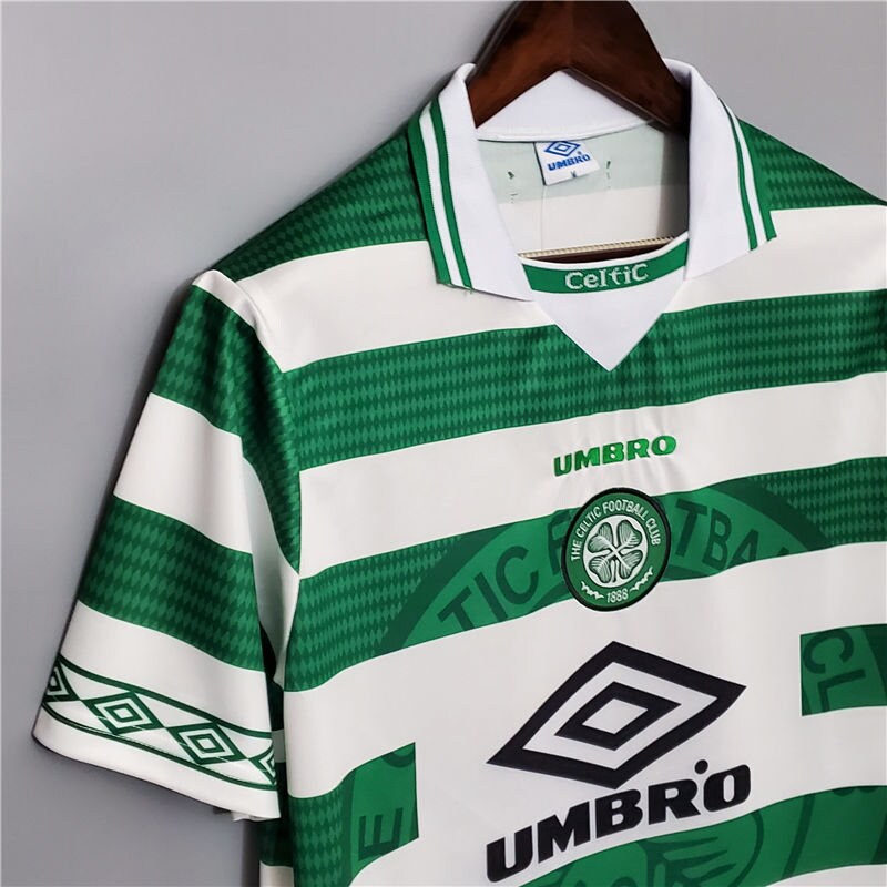Celtic FC 1998/99 Home Retro football kit jersey Etsy