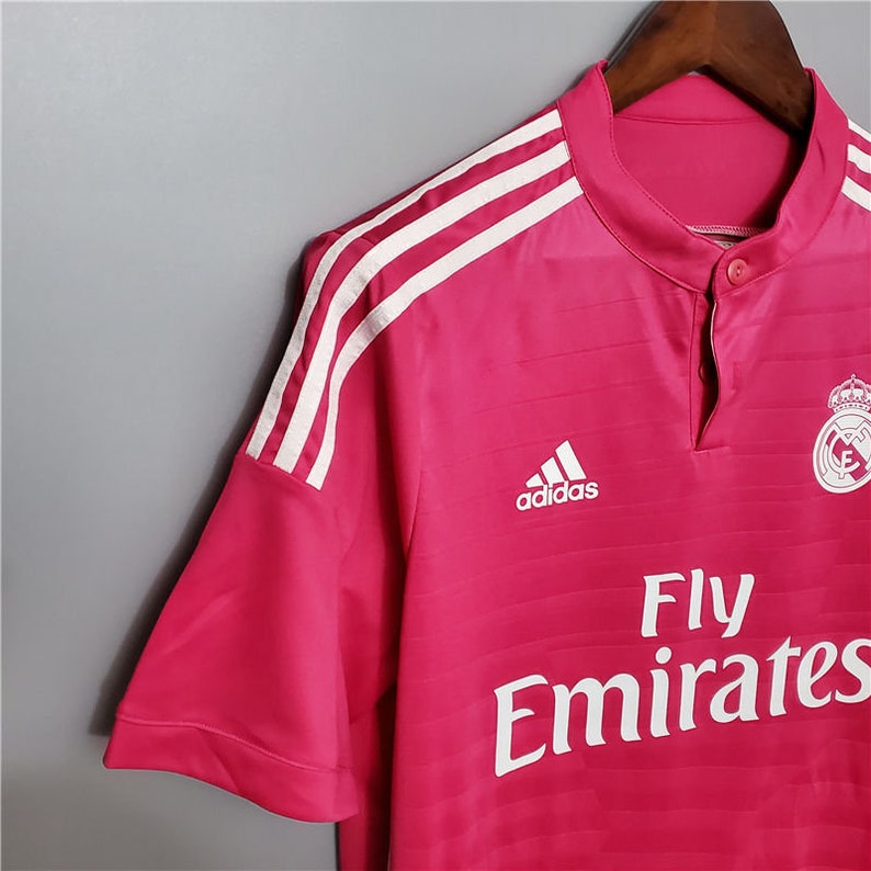 Real Madrid 2014-15 Away Retro football kit jersey