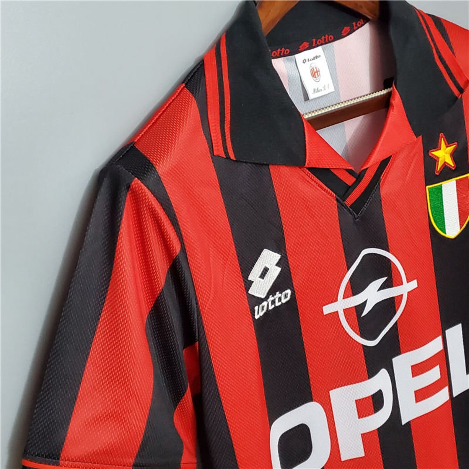 AC Milan 1996/97 Home Retro football kit jersey | Etsy