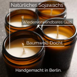 Lustige Duftkerze mit Spruch für die Küche | Handgemacht aus Sojawachs | In Geschenkbox | Valentinsgeschenk | Küchendeko, frech, Gast Gesche Bild 6