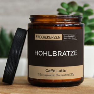 Lustige Duftkerze mit Spruch für Beste FreundIn | Handgemacht aus Sojawachs | In Geschenkbox | Nachhaltiges Geschenk Freundschaft Freundin F