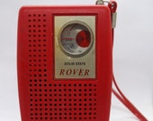 Rover Solid State Transistor Radio - 1960s - The most beautiful thing you will ever own