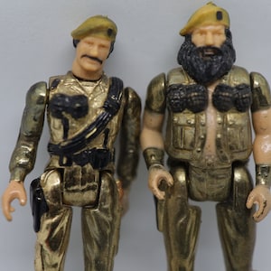 Mego Eagle Force - The Cat and Harley figures - 1982