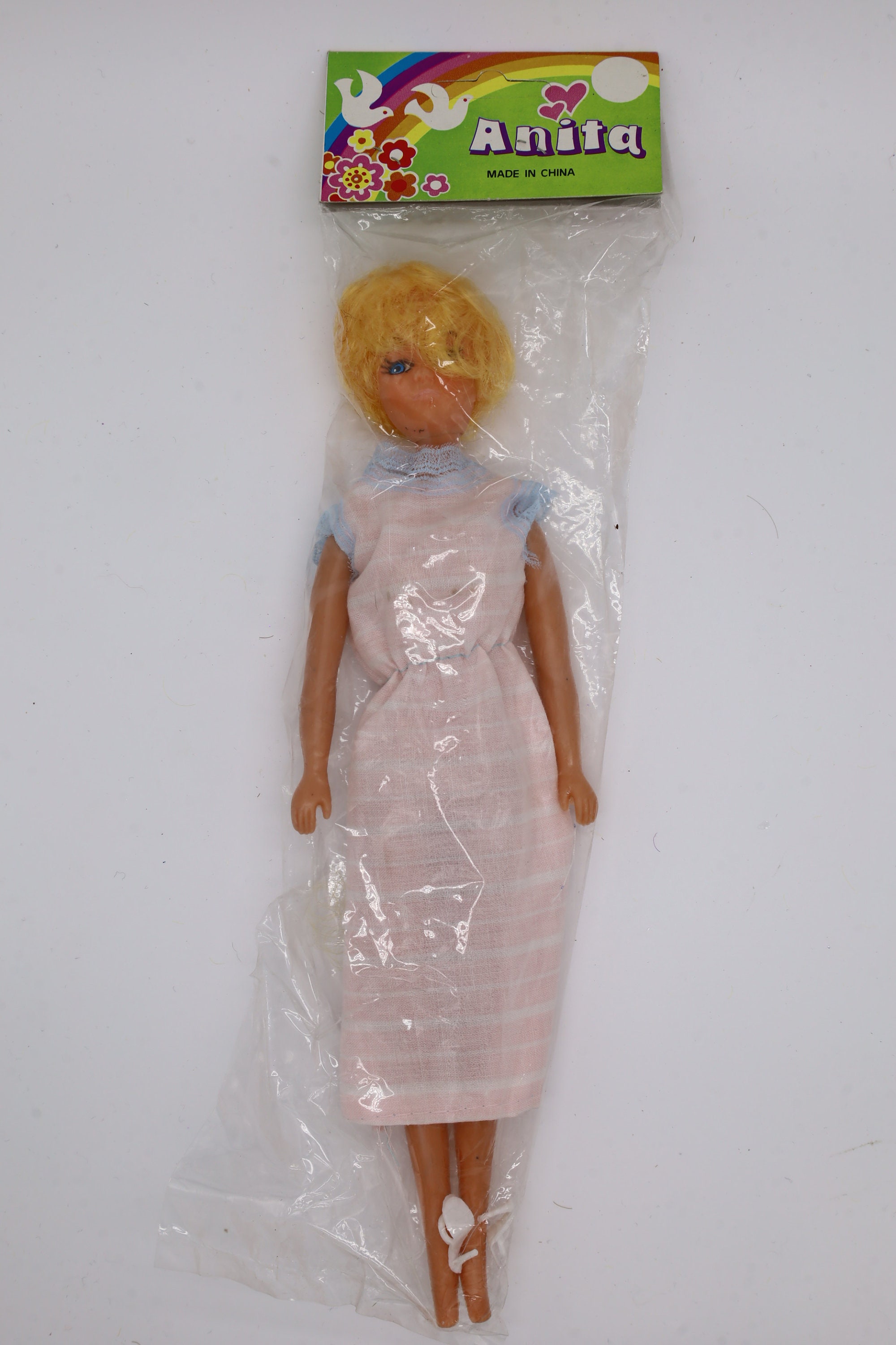 Munecas Anita Muneca vintage clonada de Barbie alemana de los anos 70 Elige tu propia sirena con estilo en una bolsa de plastico Etsy Espana