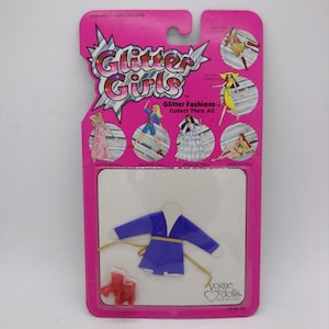 Glitter Girls Roller Glitter Outfit vintage doll clothes - The perfect look for roller disco!
