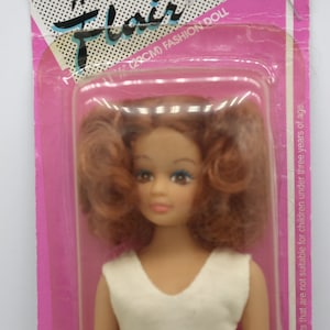 Ms Flair  - Totsy 1980s -  Vintage Doll Original Packaging