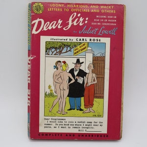 Juliet Lowell y Carl Rose - Estimado señor - 1951