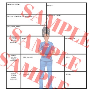 Nursing Head to Toe Template