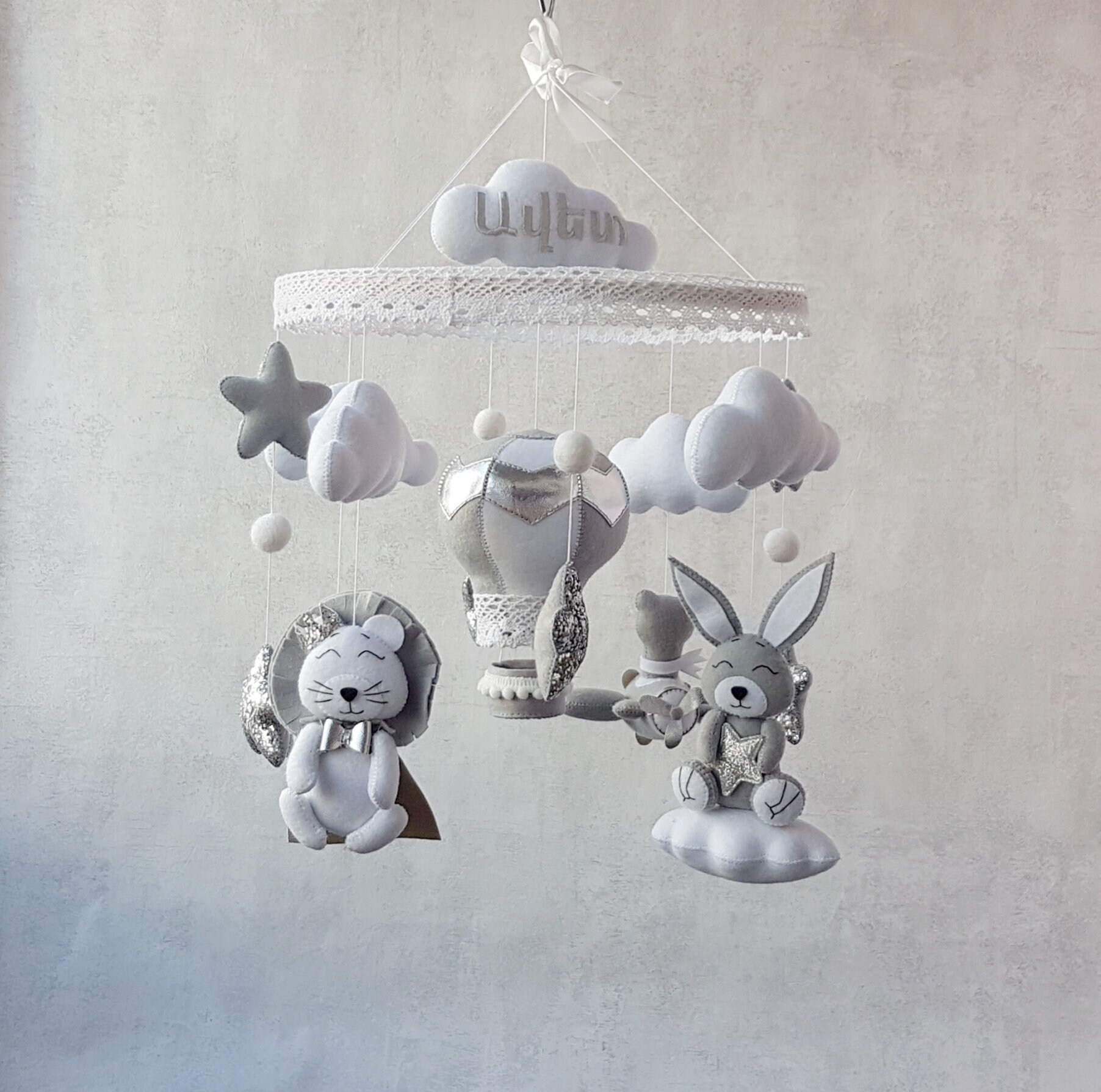 BabyBett mobile Hängendes Mobile Baby Shower Geschenk Etsy