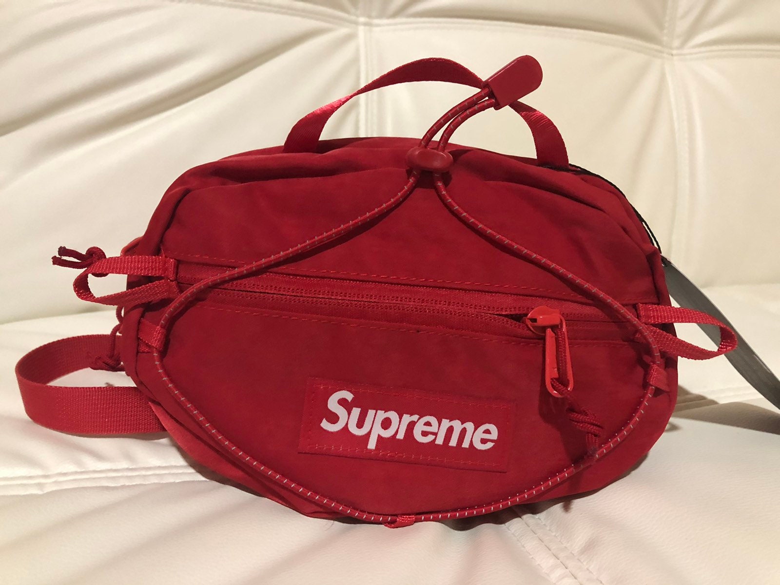 Supreme Waist Bag FW20 RED BLACK Brand New Etsy