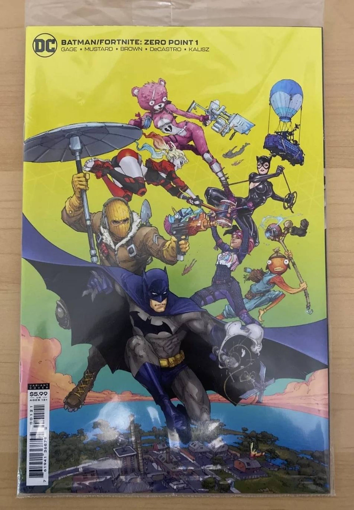Batman Zero Point 1 Cover C Cardstock Variant Factory Sealed Etsy