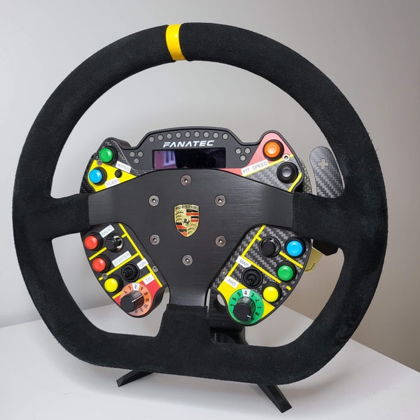 Wheel Display Stands for Fanatec QR1/QR2 and Simucube Wheels