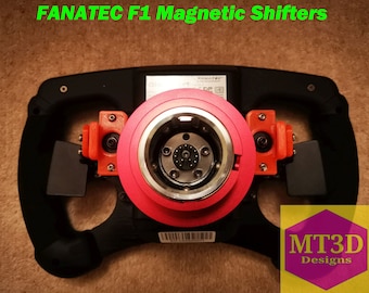 Magnetic Shifters for Fanatec F1 & Formula Wheel (ESports V1, Carbon, and all LE rims)