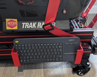 Soporte/soporte para teclado para plataformas de perfil de aluminio