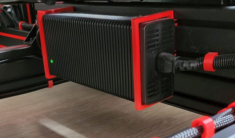 Fanatec ClubSport DD/DD+ Power Brick - PSU mounts.
www.mt3dprinteddesigns.etsy.com