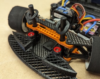 TPU Front Bumper Phat Bodies M.A.D. Mini  for Mardave Mini Assassin (Kamtec)