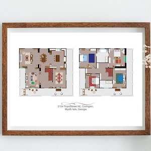 De Vampier dagboeken Plattegrond, tv-show, Elena Gilbert's House