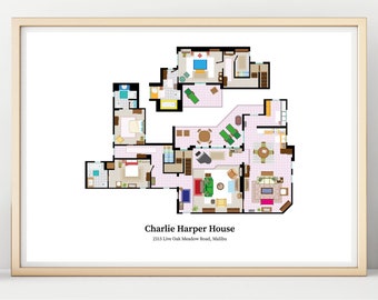 Charlie Harper Haus Grundriss