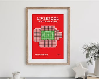Liverpool Football Club, Anfield stadium, Floor Plan