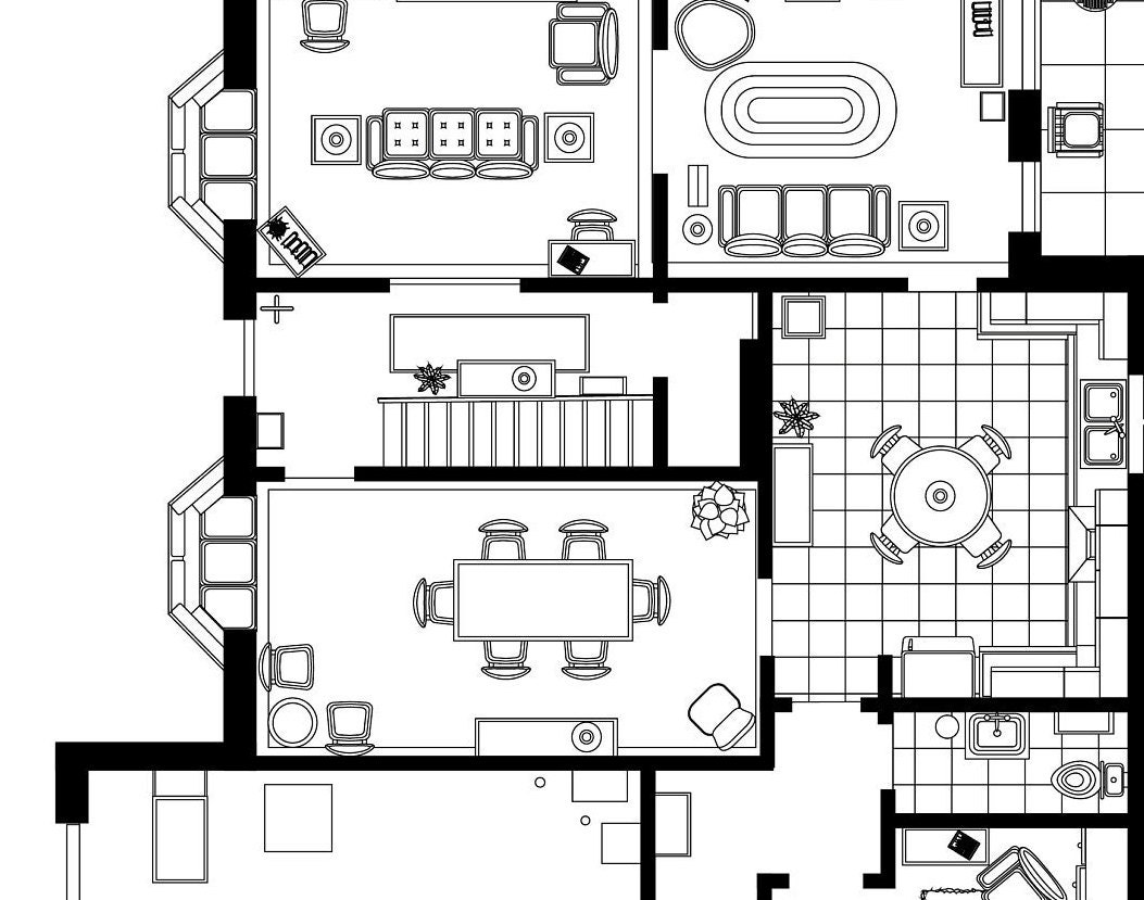 The ‘Simpsons’ TV Show house floor plan — Floor Plans by Matilda