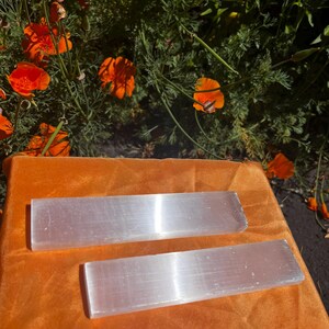 twin selenite bars | SELENITE CRYSTAL |