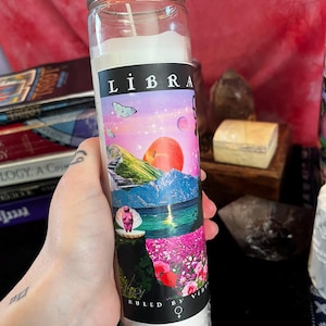Libra Altar Candle | ruled by venus, ritual candle