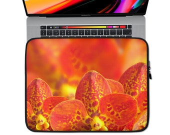 LapwentSixNine "Ascocenda Red" Laptop Sleeve (Limited Edition)