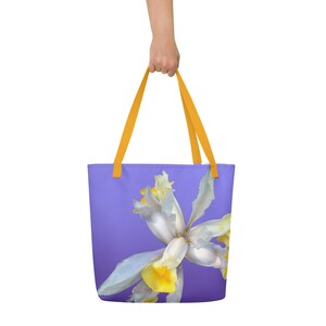 LapwentSixNine &quot;IrisMe_Away&quot; Large Beach Bag (Limited Edition)