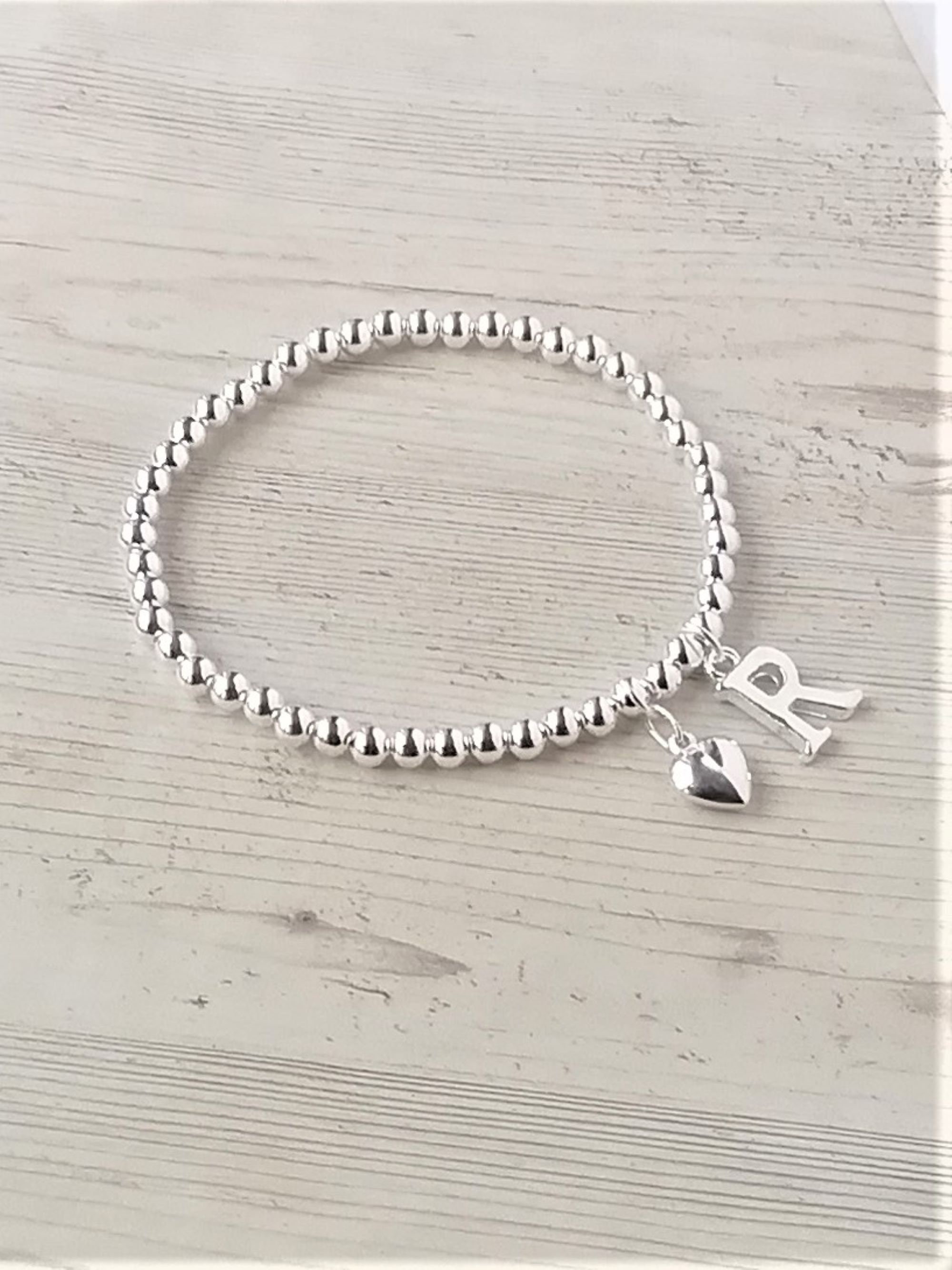 Sterling Silver Charm Bracelet (Infant/Baby) - Choose from Four Options -  BeadifulBABY