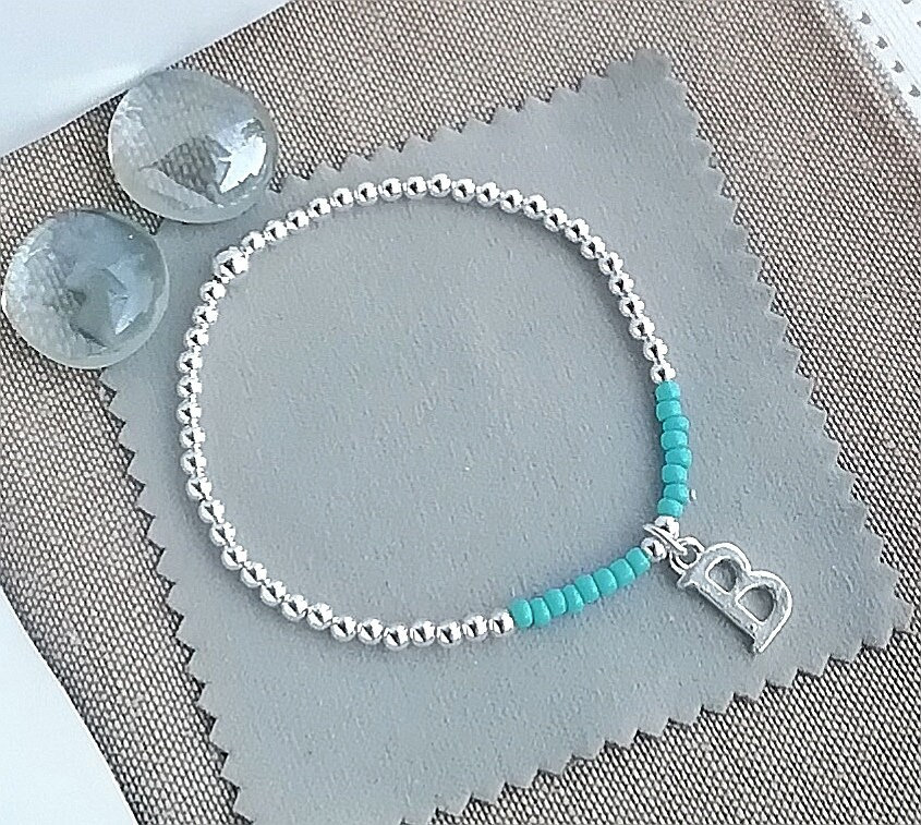Summer Beaded Bracelet Personalised Bracelet Summer Bracelet