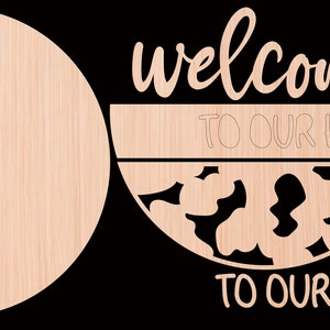 Welkom bij onze Herd Door Hanger DIY | Deurhanger DIY | Deurhangerset | Verfset | Boutique-kit