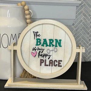 The Barn Insert Kit for Sign Sitter