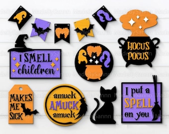 Halloween Wood Tiered Tray DiY | Halloween DiY | Wood Tiered Tray Blank | Paint Kit | Wood Kit | Tiered Tray