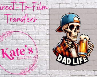 Gotowy do naciśnięcia DTF Transfer | Dad Life