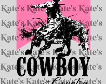 Cowboy Country DTF Transfer
