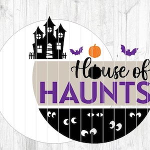 House of Haunts Door Hanger DiY | Door Hanger DiY | Door Hanger Kit | Paint Kit | Boutique Kit