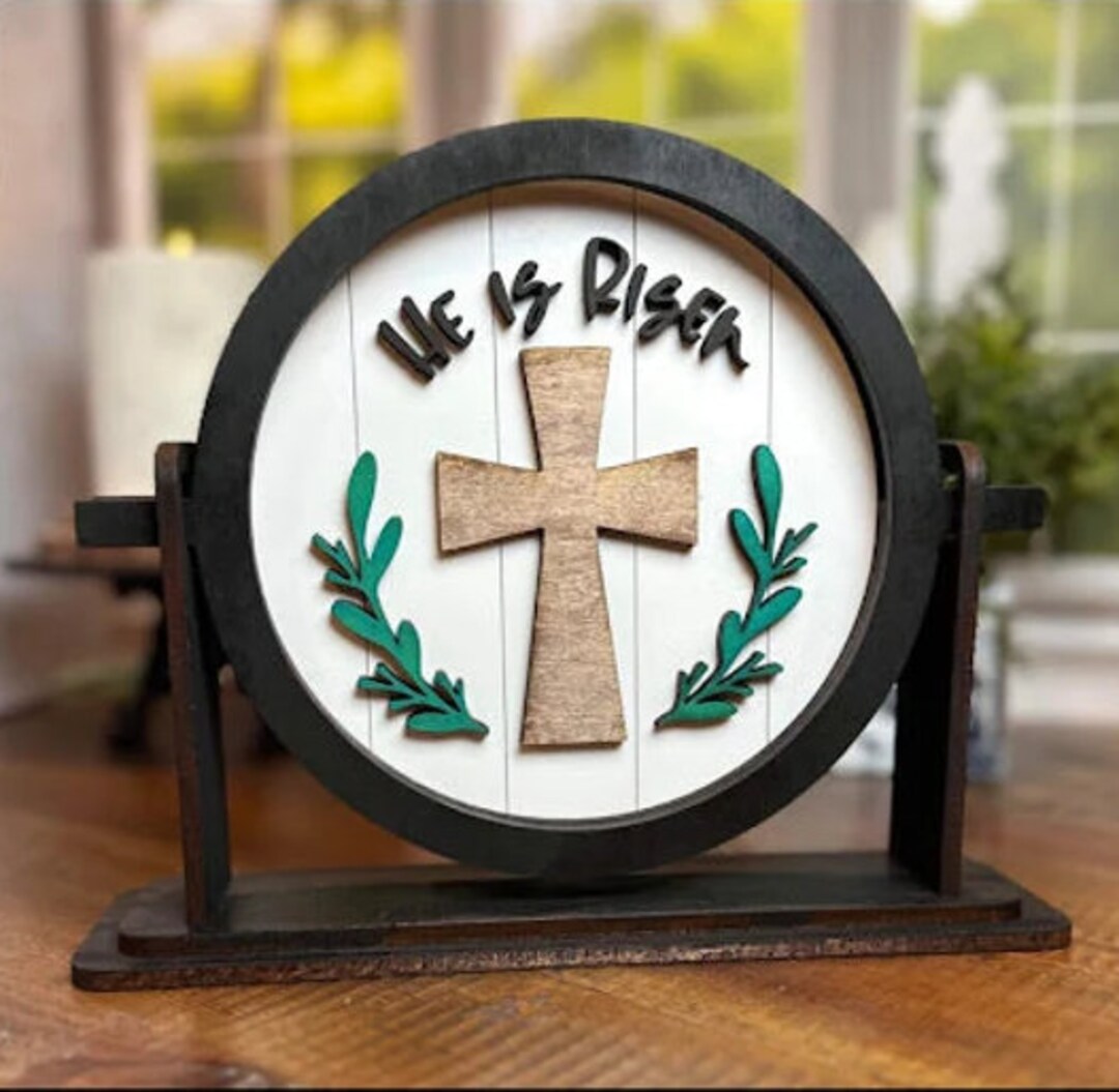 He is Risen Insert Kit for Sign Sitter - Etsy