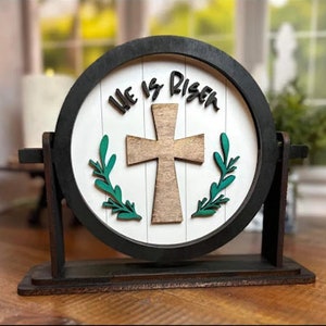 He is Risen Insert Kit for Sign Sitter