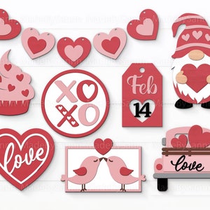 Valentines Wood Tiered Tray DiY | Valentines DiY | Tiered Tray Blank | Paint Kit | Boutique Kit | Tiered Tray