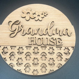 Grandma&#39;s House Door Hanger DiY | Door Hanger DiY | Door Hanger Kit | Paint Kit | Boutique Kit