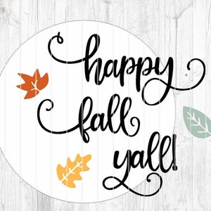 Happy Fall Y'all Door Hanger Diy | Door Hanger Diy | Door Hanger Kit ...
