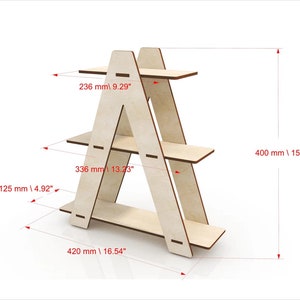 3 Tier Ladder Style Tiered Tray Kit | Tiered Tray DIY | Ladder Style DiY | Paint Kit | Boutique Kit