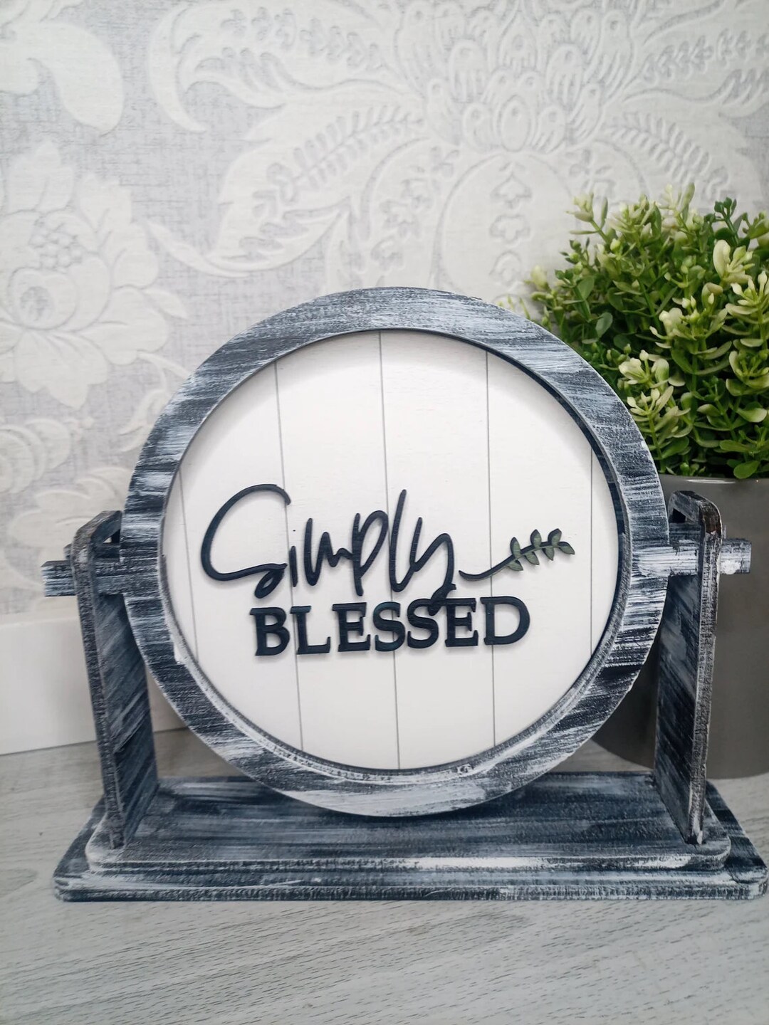 Simply Blessed Insert Kit for Sign Sitter - Etsy