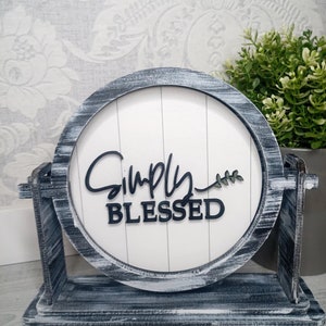 Simply Blessed Insert Kit for Sign Sitter