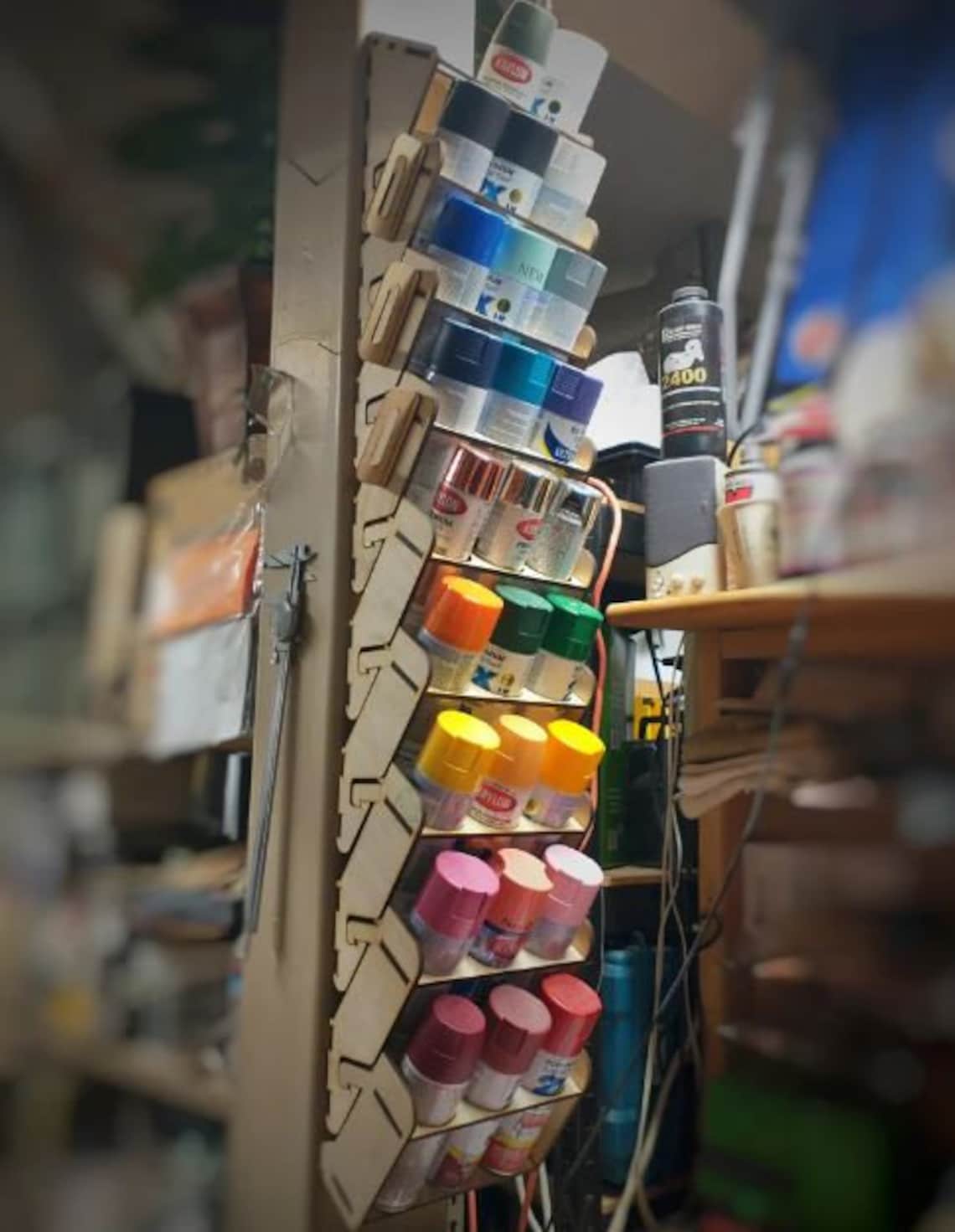 Laser Pre-cut Diy\spray Can Racks\spray Can Holder - Etsy